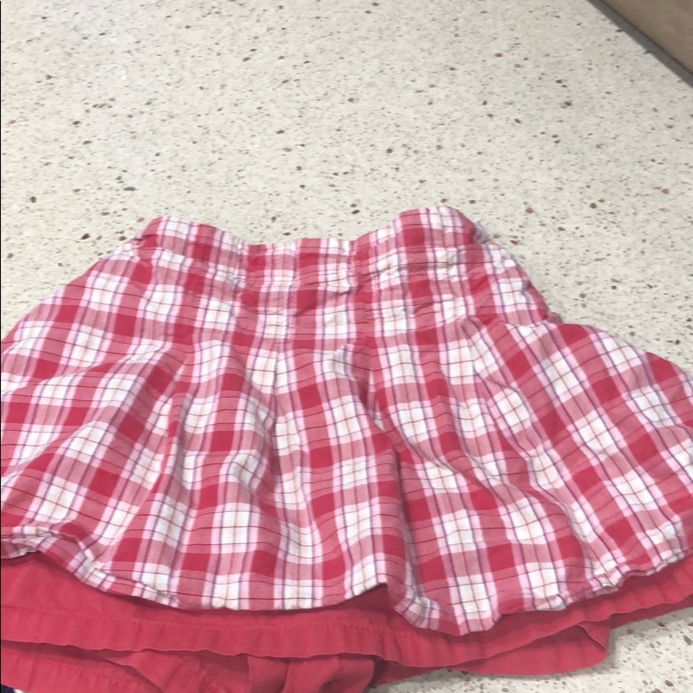 Adorable plaid skort